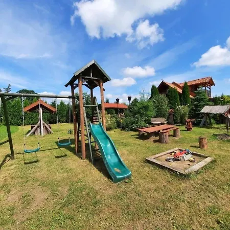 Letniskowy Rancho Do Wynajęcia 7osobowy Rybaczówka Alojamento de Turismo Selvagem Banie Mazurskie